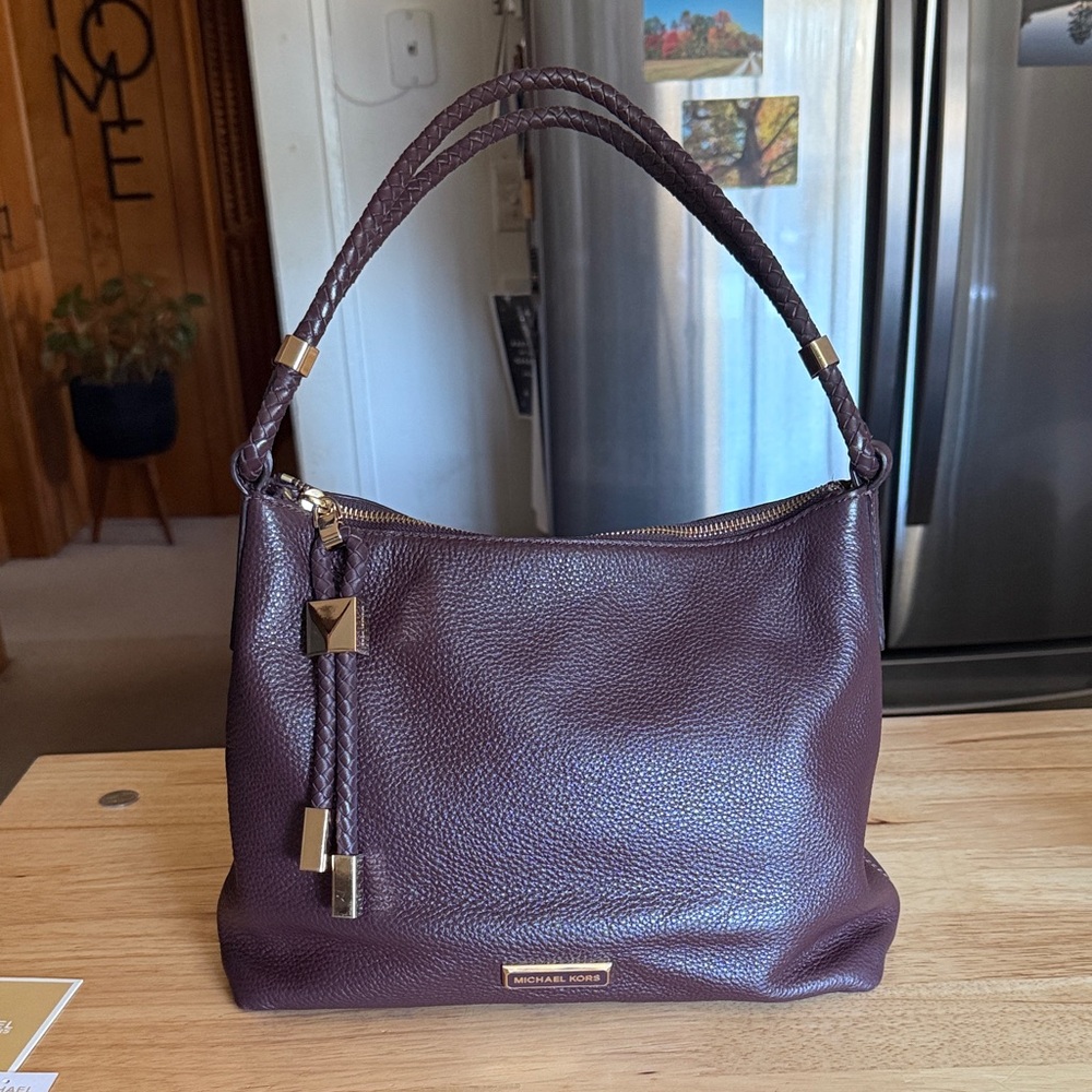 Michael Kors Dark Brown Hobo Bag
